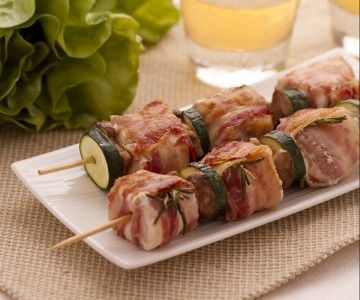 Espetinhos de frango