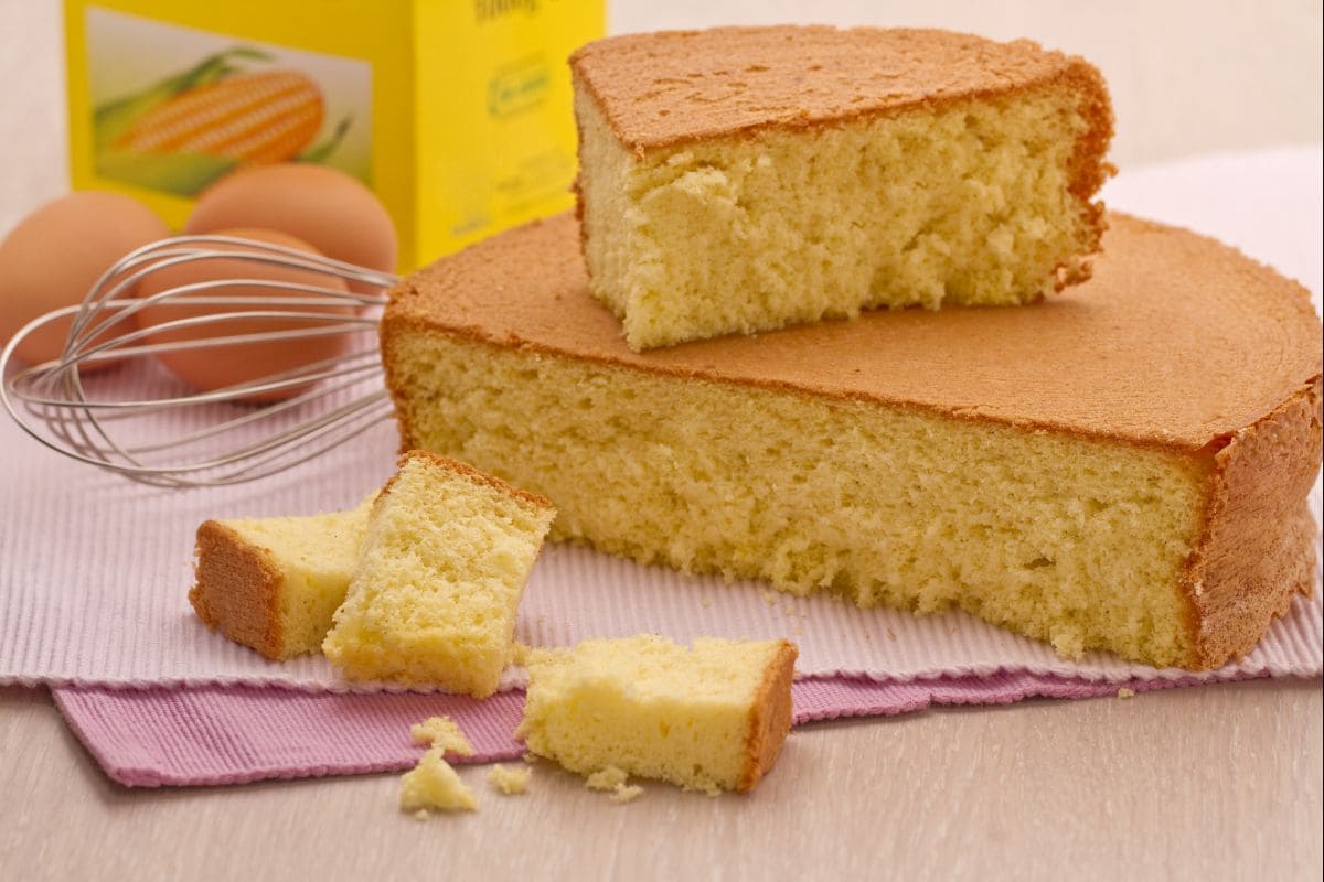 Pão de Ló sem glúten