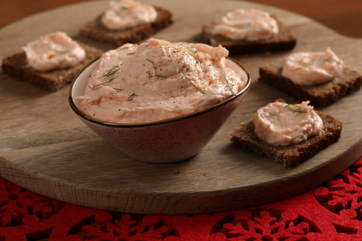 Mousse de salmão