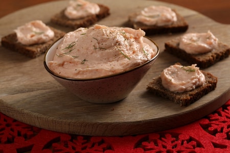 Mousse de salmão
