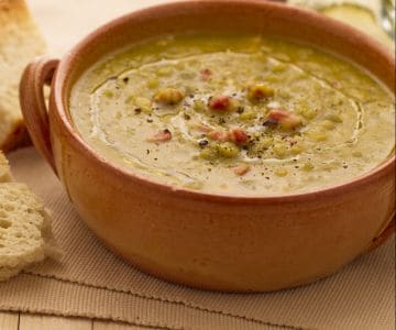 Sopa de ervilhas partidas