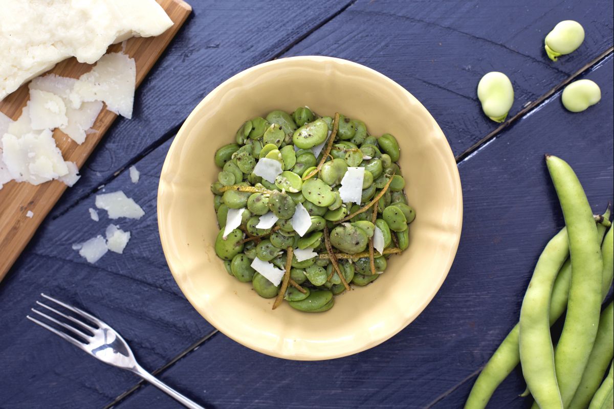 Salada de favas