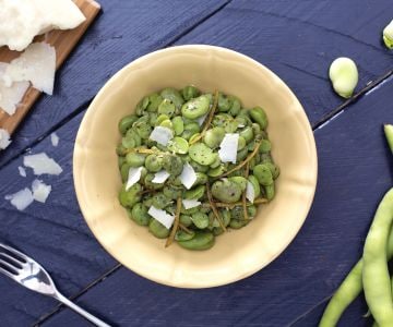 Salada de favas