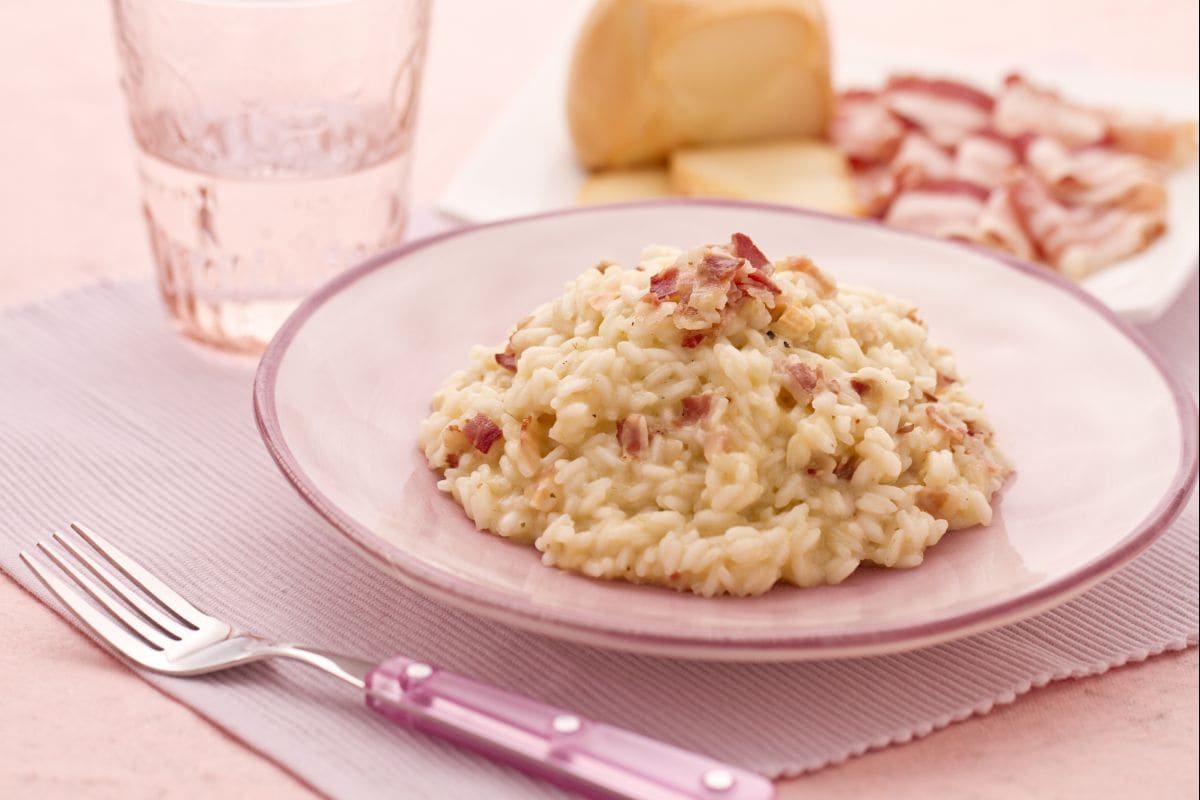 Risoto defumado