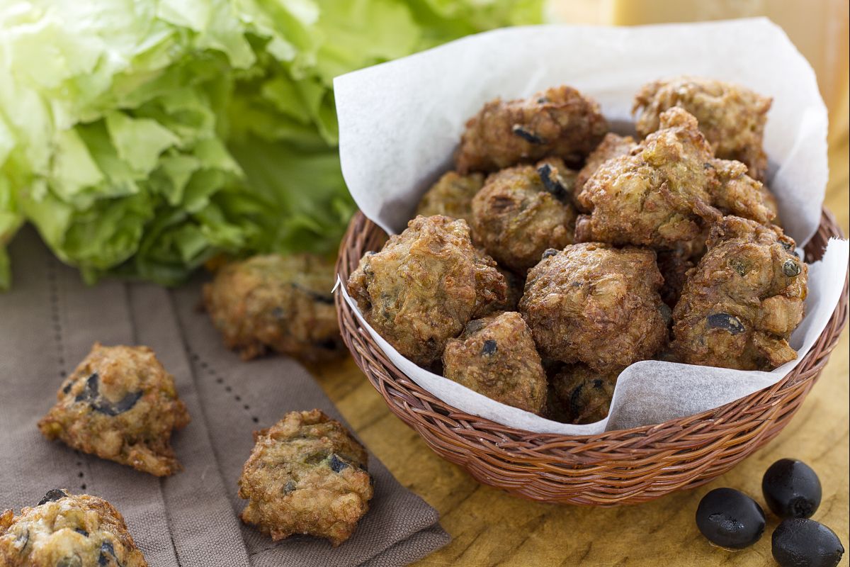 Bolinho de escarola