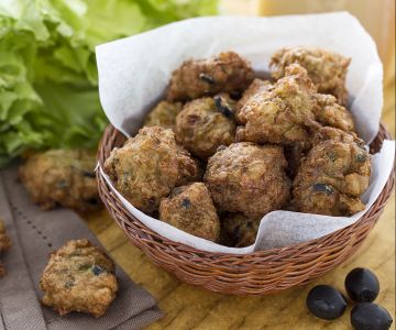 Bolinho de escarola