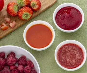 Como preparar o coulis