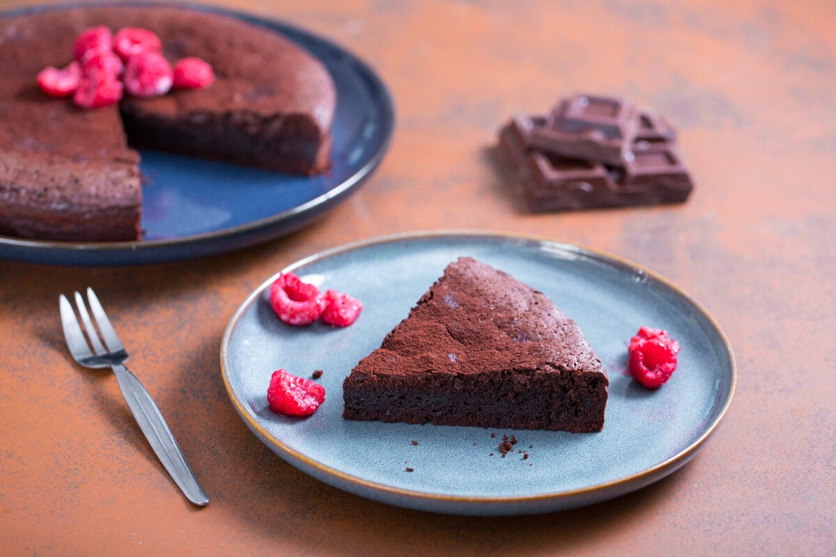 Torta de chocolate sem farinha