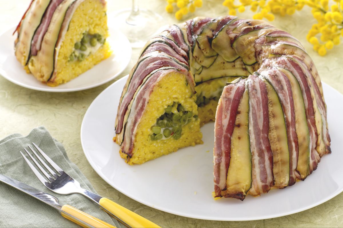 Bolo de arroz recheado