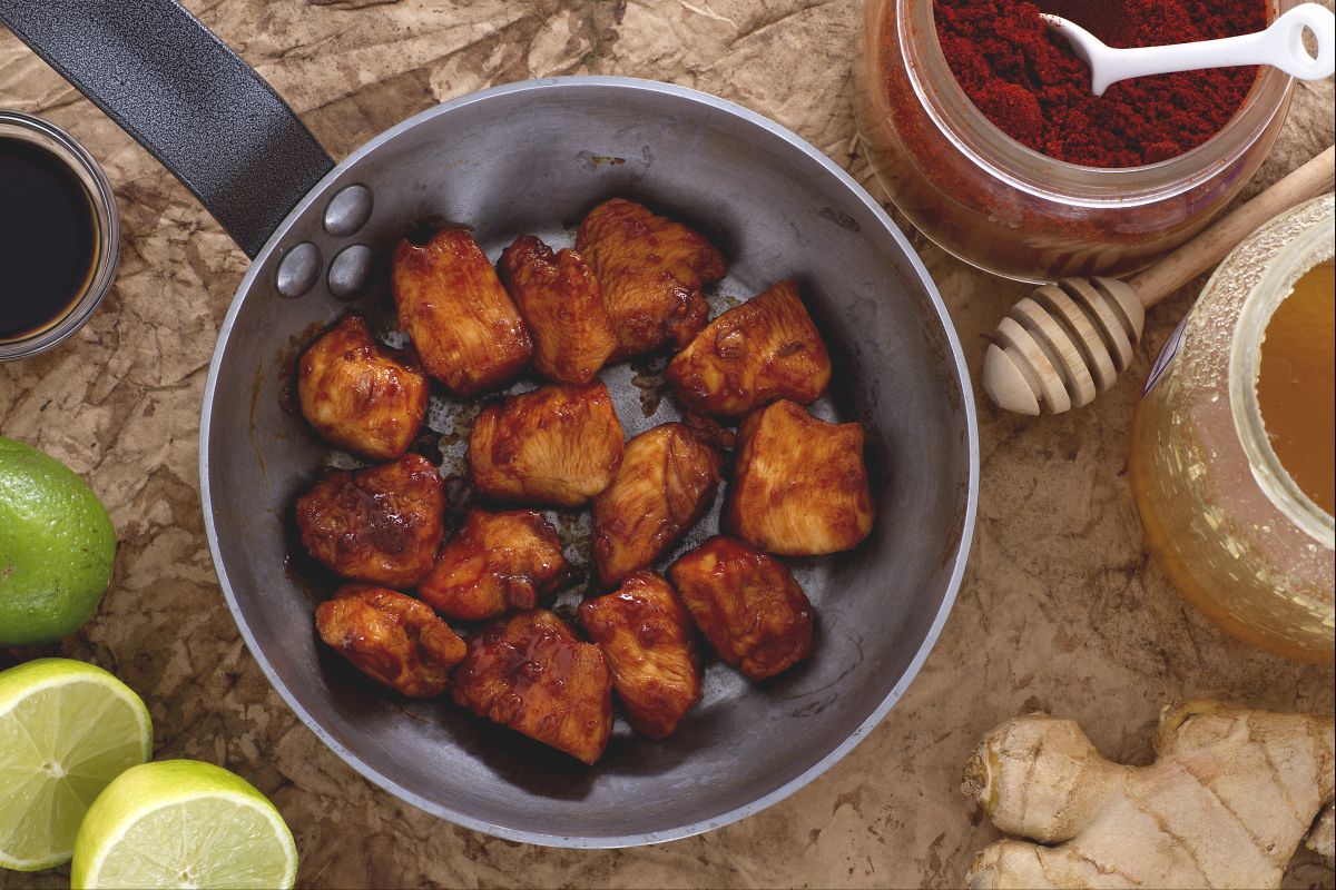 Frango ao molho de soja