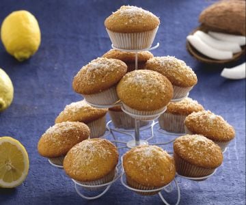 Muffin de coco e limoncello