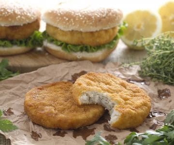Burger de peixe