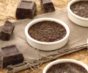 Creme brûlée de chocolate