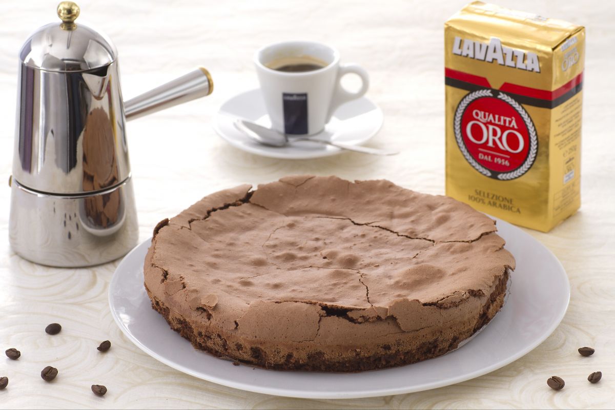 Torta tenerina de café