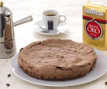 Torta tenerina de café