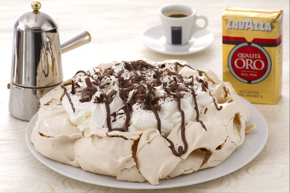 Pavlova de café