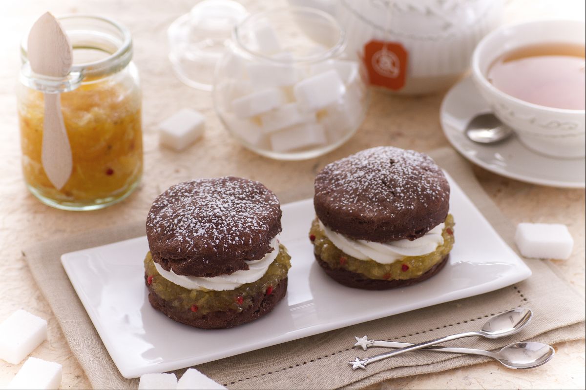 Scones de chocolate
