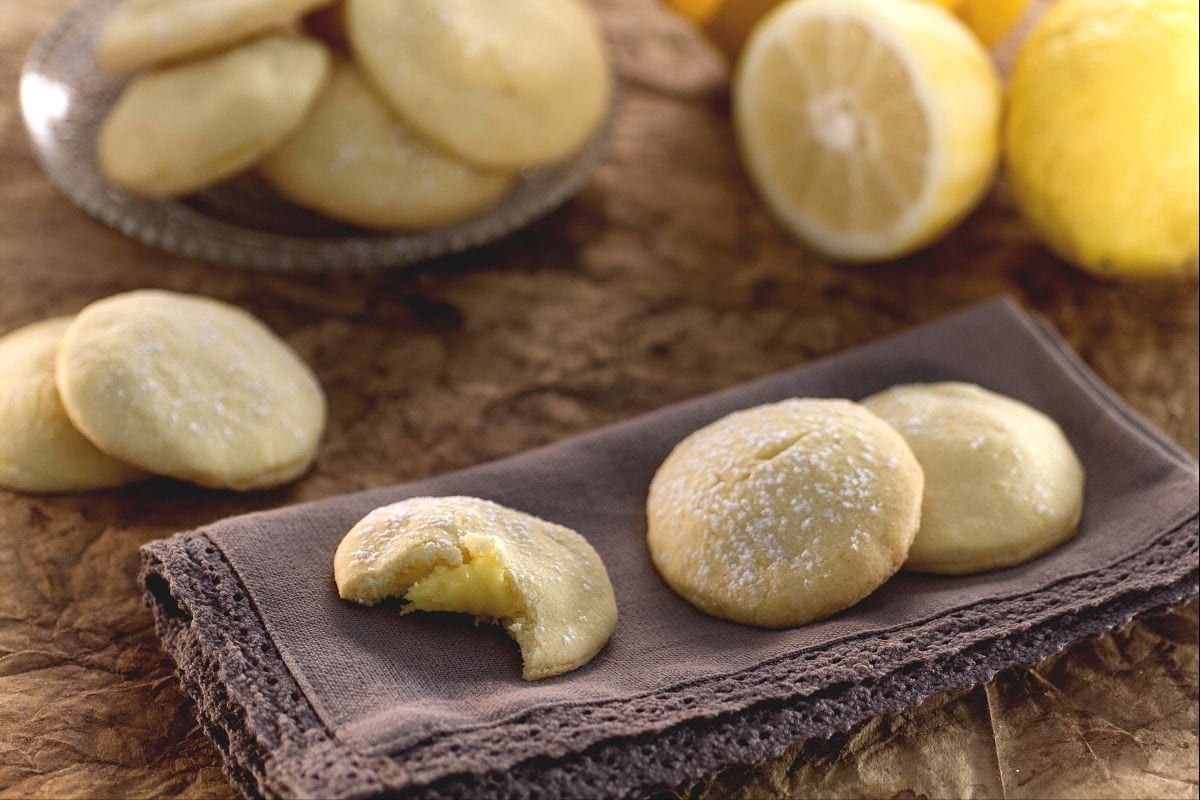 Biscoitos de limão