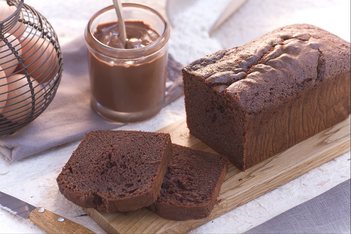 Bolo de Ameixa com Nutella