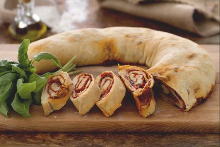 Pizza enrolada (pizza Stromboli)