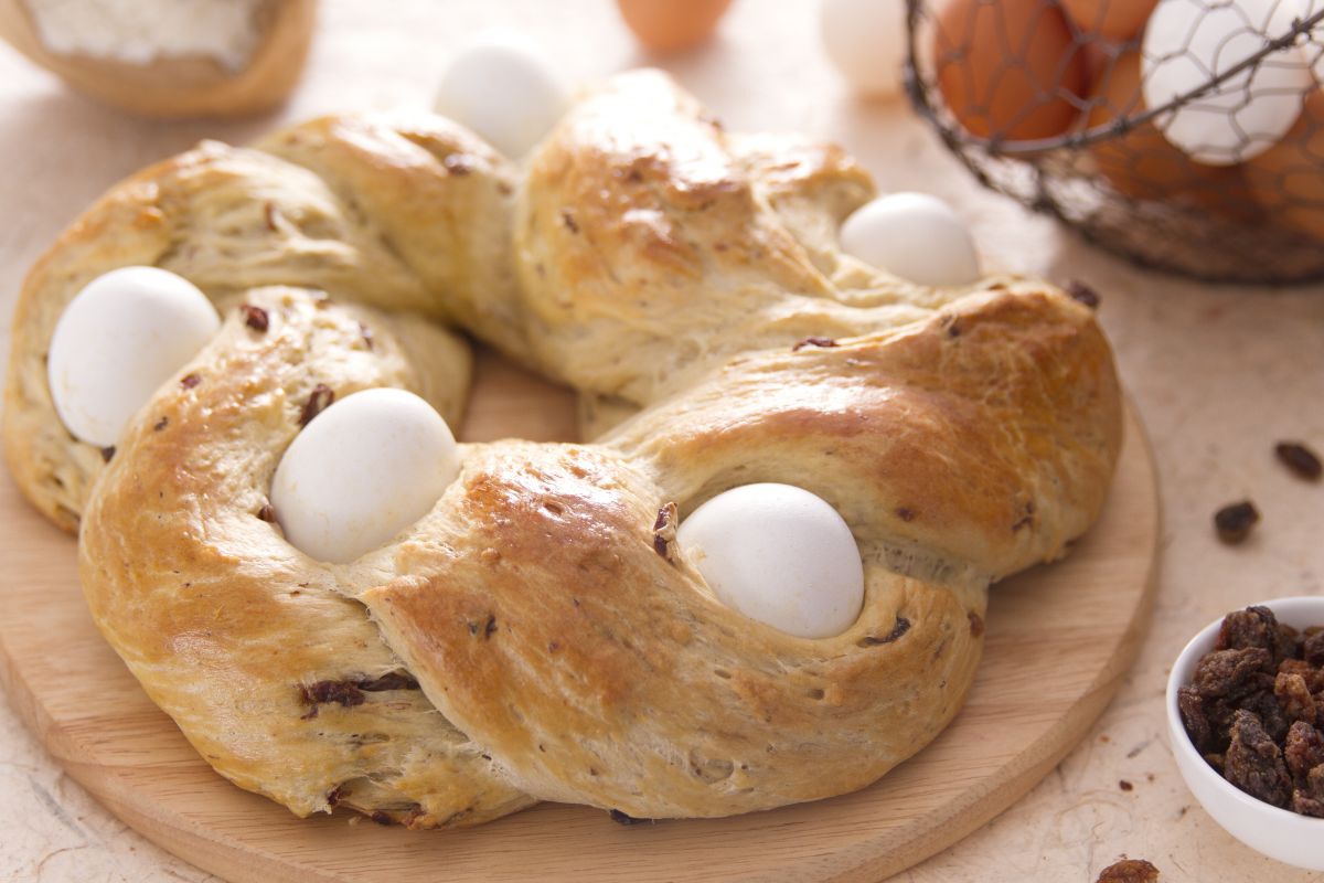 Pão doce de Páscoa