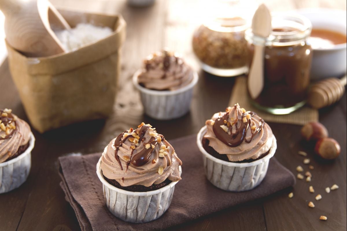 Cupcake de Nutella