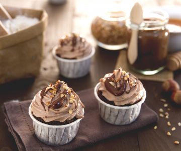 Cupcake de Nutella