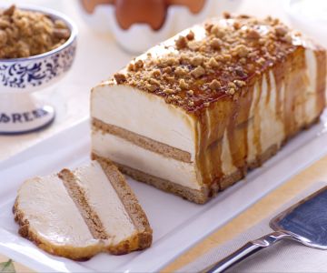 Semifreddo de caramelo salgado