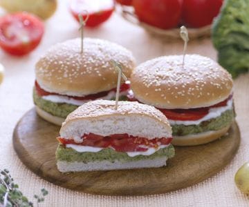 Burger de brócolis