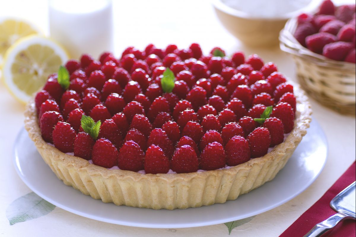Torta de Framboesa