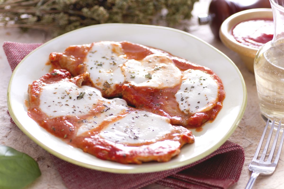 Escalopes de vitela à pizzaiola
