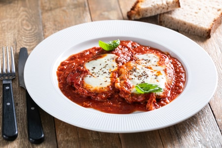 Escalopes de vitela à pizzaiola