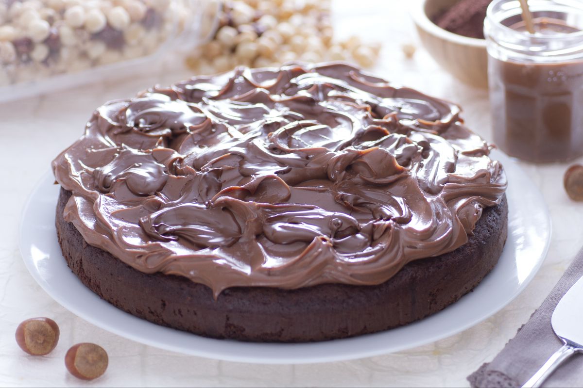 Bolo de Nutella
