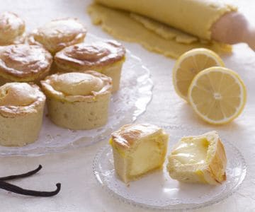 Pasticciotti ricotta e creme de limão