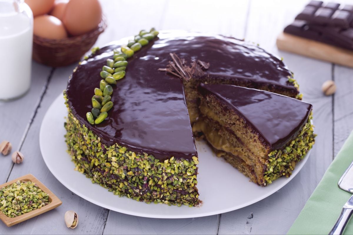 Torta de pistache