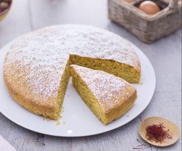 Bolo de Açafrão
