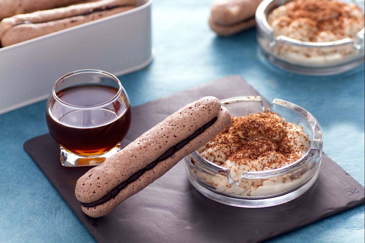 Mousse de café com charuto