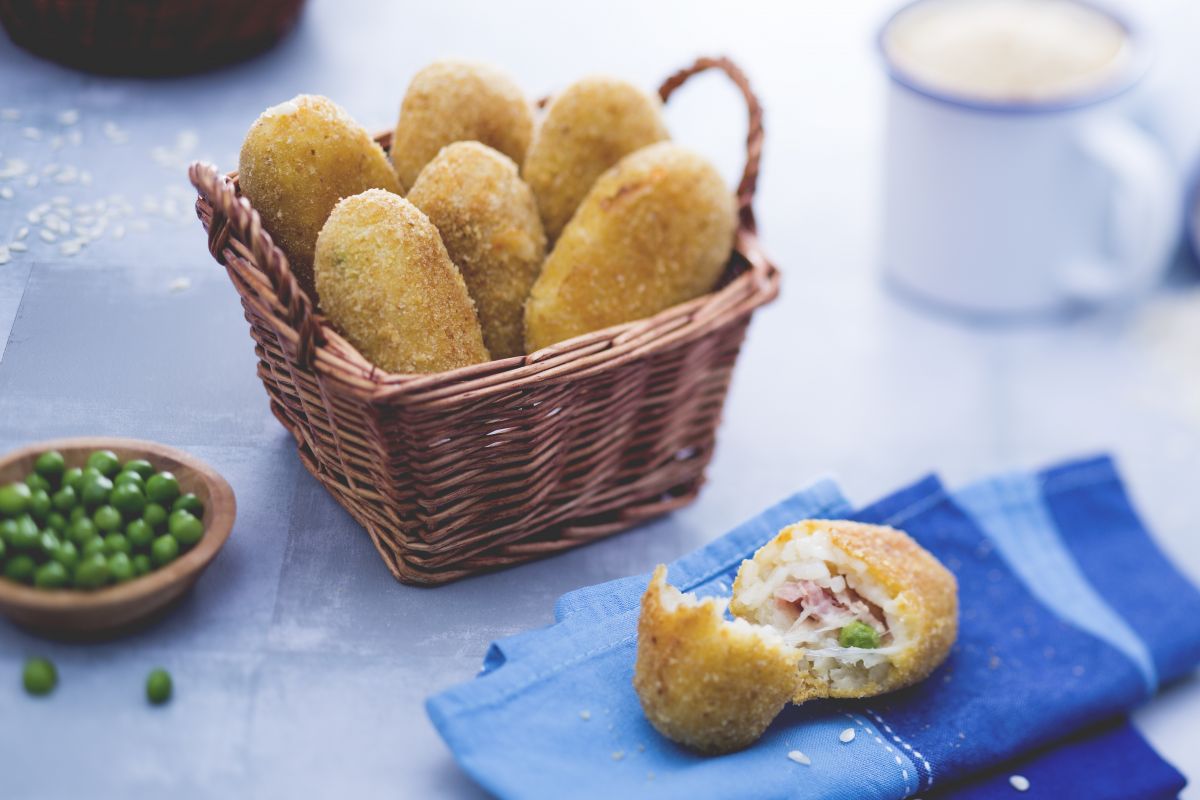 Bolinhos de arroz assados