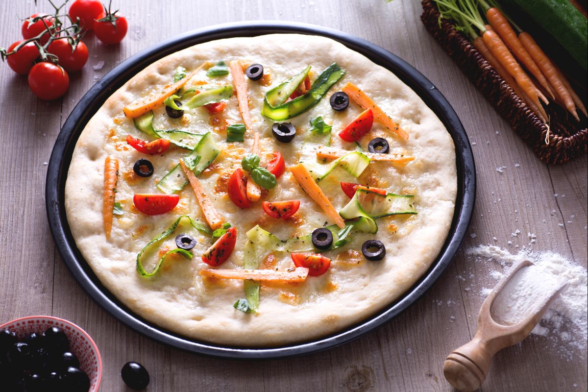 Pizza crudaiola