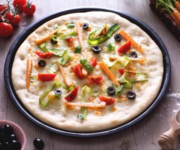 Pizza crudaiola