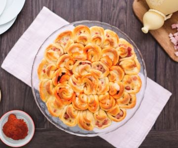 Focaccia recheada beliscada
