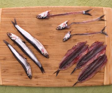 Como limpar as anchovas
