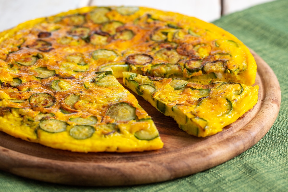 Omelete de abobrinha