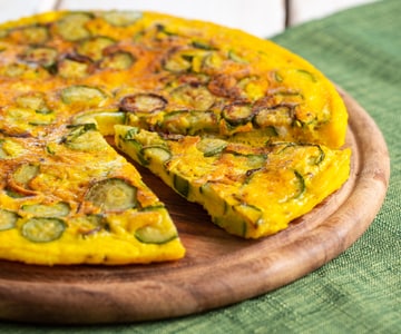 Omelete de abobrinha