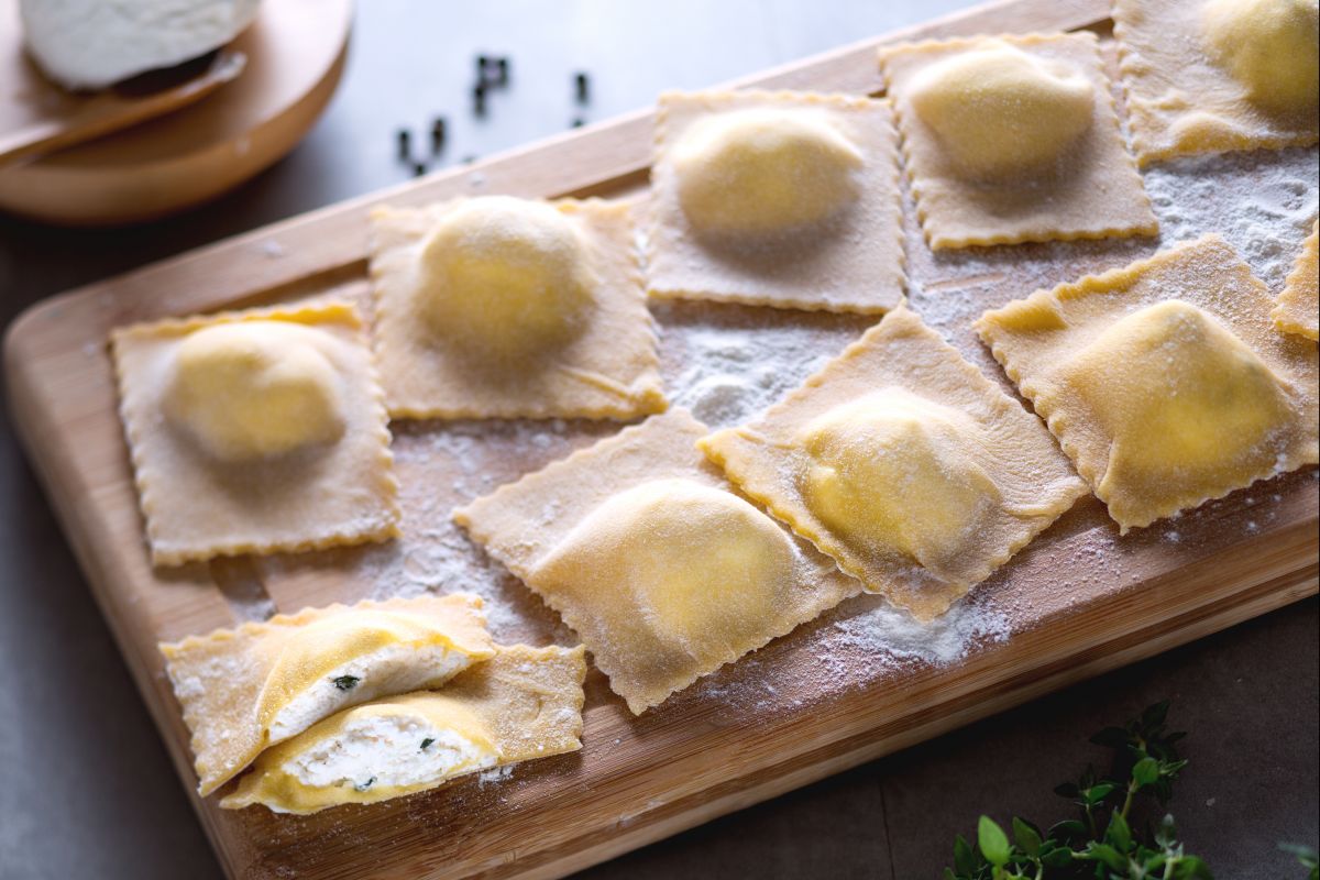 Ravioli de ricota