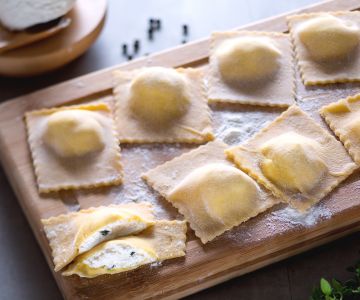 Ravioli de ricota