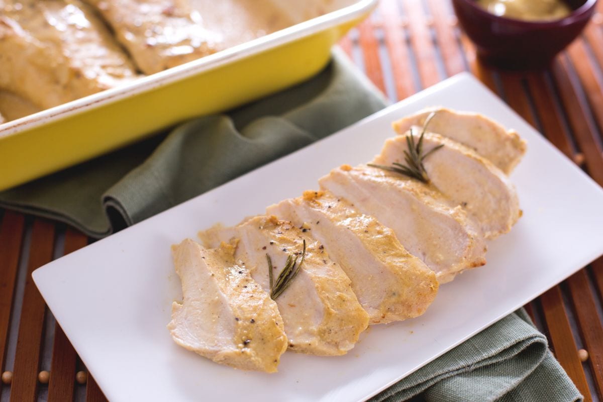 Peito de frango assado