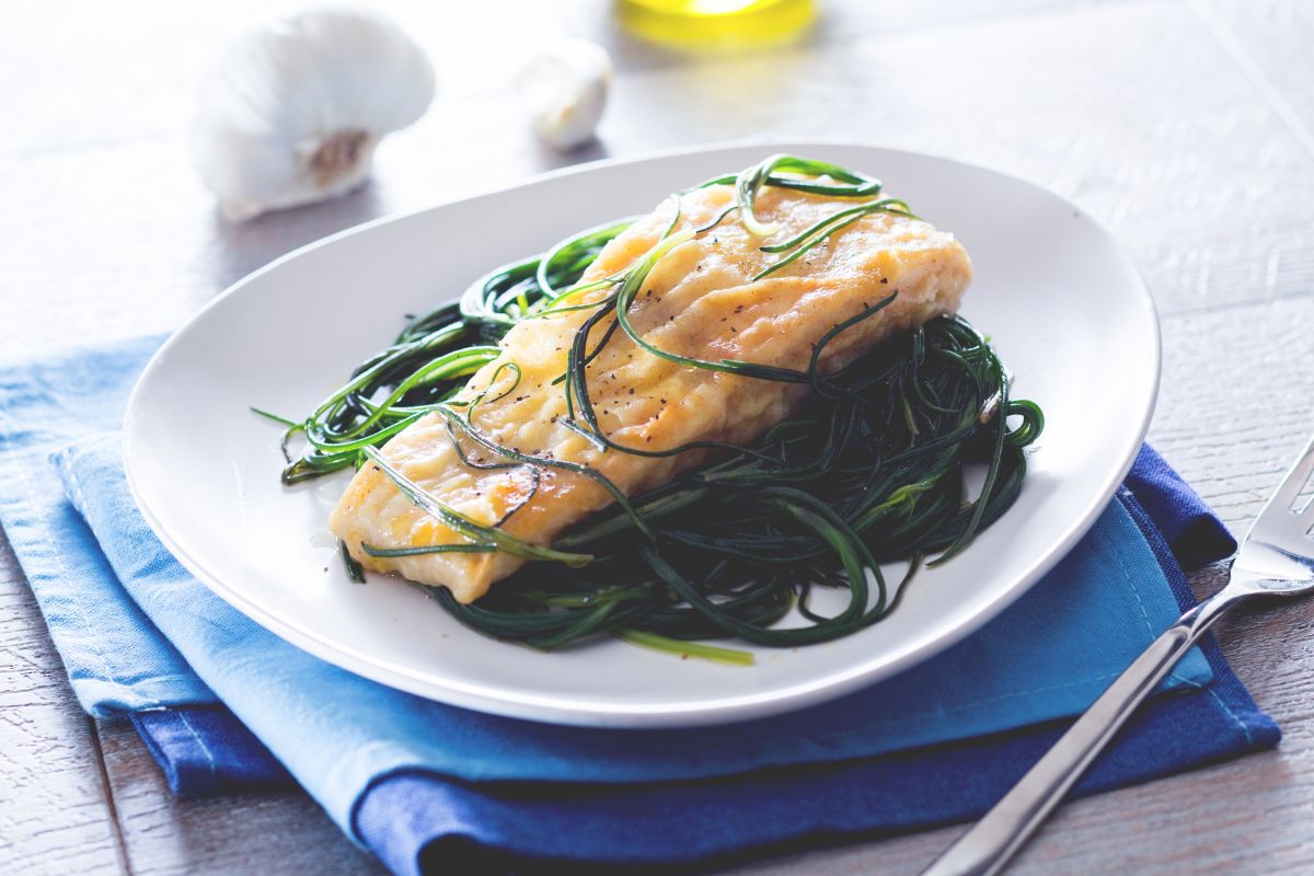 Filé de peixe perca