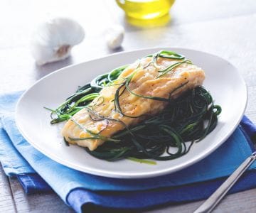 Filé de peixe perca