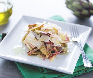 Salada de alcachofras